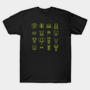 Animal Kingdom I (Lime) T-Shirt